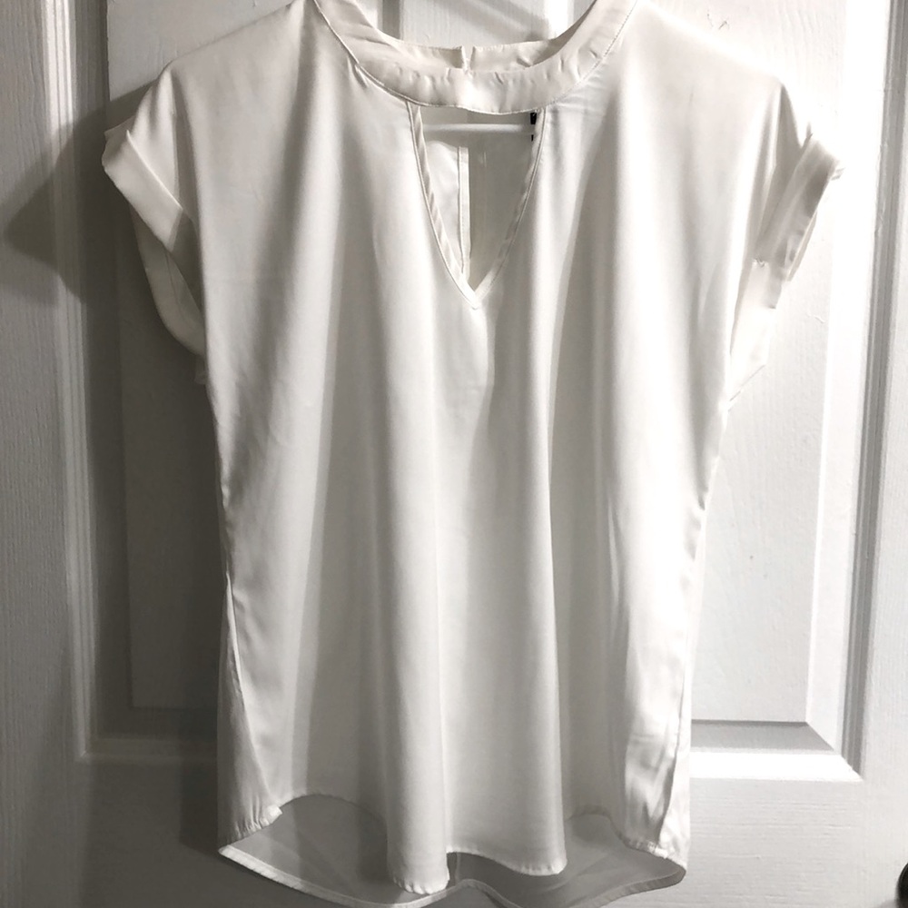 Super soft white business Short sleeve!